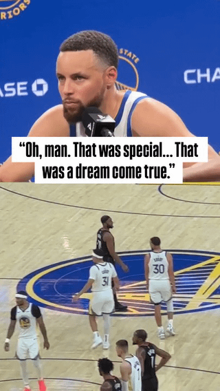 华体会app-库里兄弟同场等了15年，第一球就传丢了